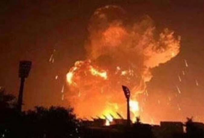 وقوع انفجار مهیب نزدیک فرودگاه بین المللی اربیل عراق/ آتش مهار شد