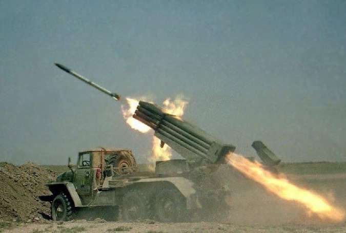 شلیک ۲۷ موشک کاتیوشا به تجمع مزدوران سعودی در یمن