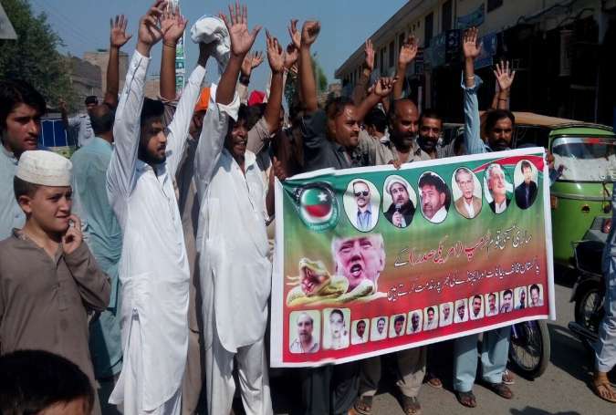 ڈونلڈ ٹرمپ الزامات، پشاور کی عیسائی برادری کا بھی احتجاجی مظاہرہ