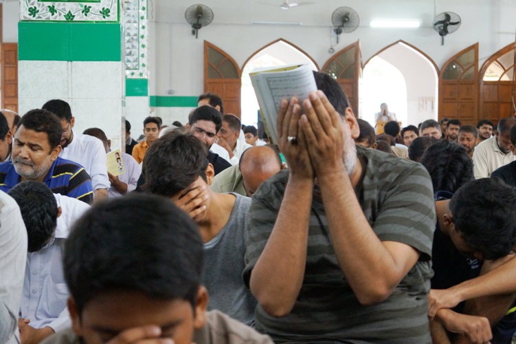 کراچی، آئی ایس او کے زیر اہتمام منعقدہ اجتماعی دعائے عرفہ و مجلس عزا کی تصویری جھلکیاں
