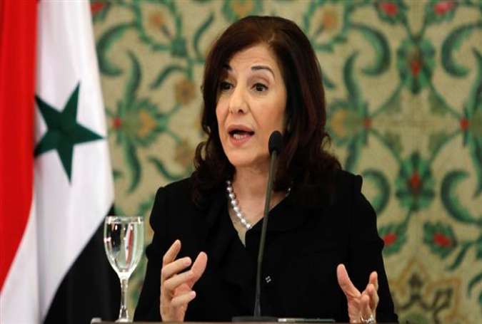 Syrian President Bashar al-Assad’s political and media adviser, Bouthaina Shaaban (file photo)