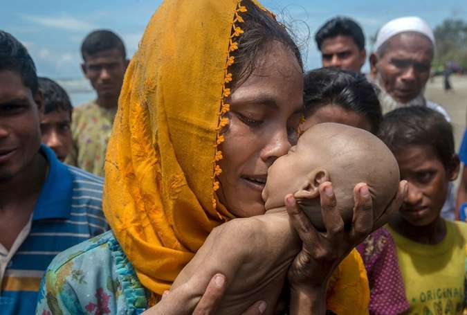 Tragic Story of Infant Drowned as His Family Fleeing Myanmar Regime’s Genocide