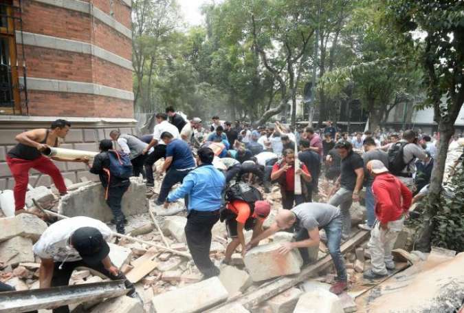 7.1-magnitude quake kills 216 in Mexico
