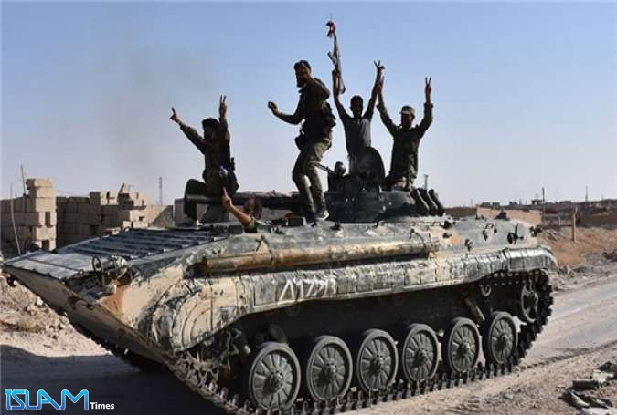 الجيش السوري يتقدم بريف حمص الشرقي
