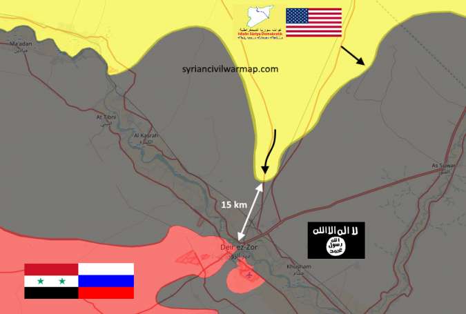 Uncle Sam vs. Russia in Eastern Syria: the Nightmare Scenario