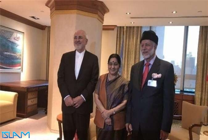 مباحثات ثلاثية بين إيران وعمان والهند لتعزيز التعاون المشترك