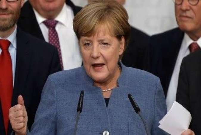 اینجیلا مرکل جرمنی کے انتخابات میں کامیابی حاصل کرکے چوتھی مدت کے لیے پھر چانسلر منتخب ہوگئیں