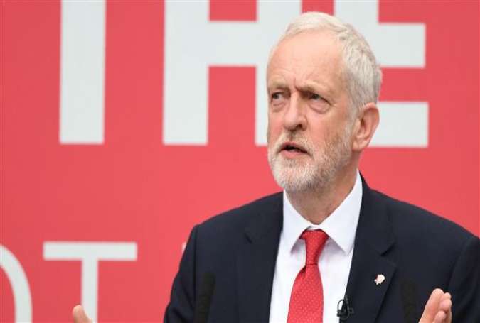 Corbyn criticizes UK foreign policy, Israel oppression, Trump