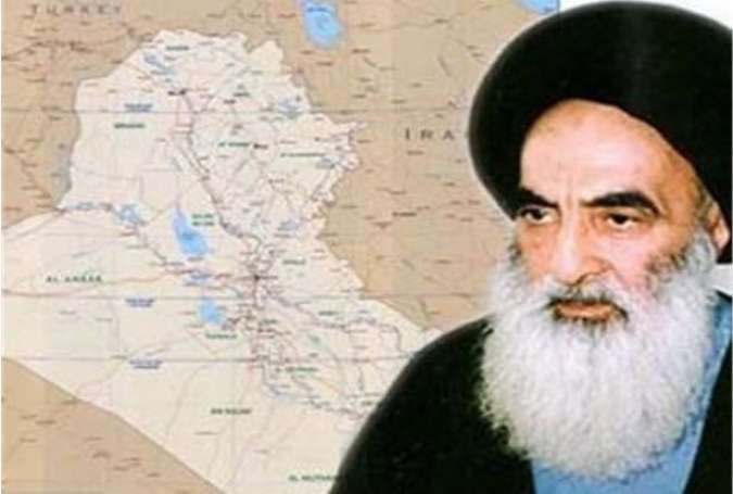 آیت الله سیستانی با جدایی اقلیم کردستان عراق مخالفت کرد