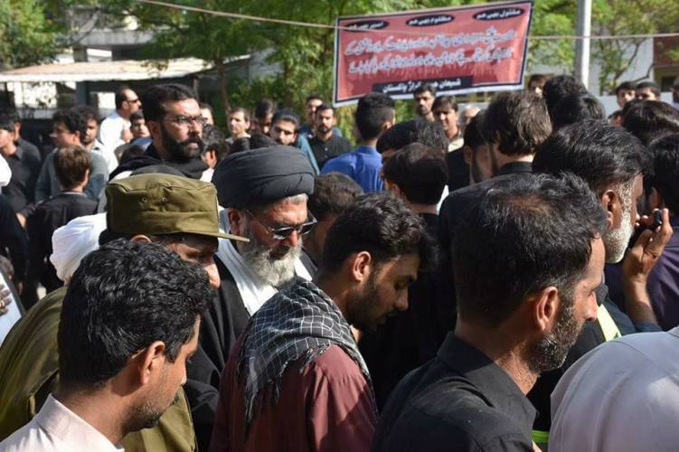 علامہ ساجد علی نقوی کی اسلام آباد 9 محرم کے جلوس عزاء میں شرکت