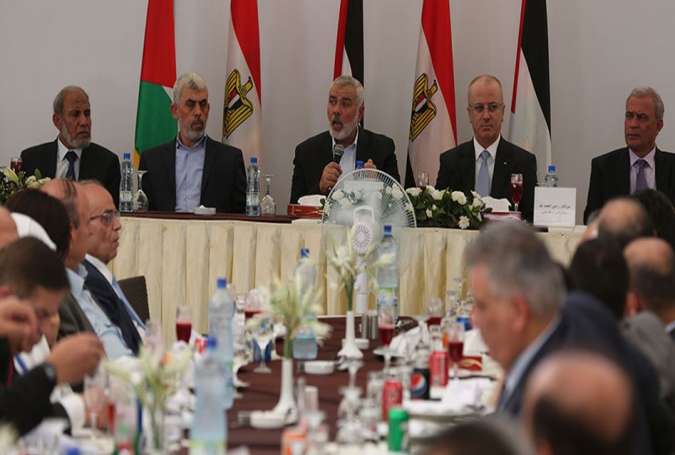 Hamas Chief Hails New Palestinian Unity as Cabinet Meets in Gaza
