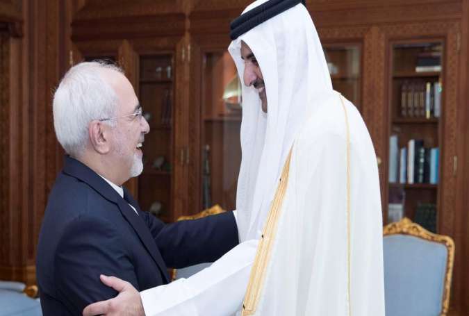 Qatari Emir Meets Iran’s Foreign Minister in Doha, Discuss Regional Crises
