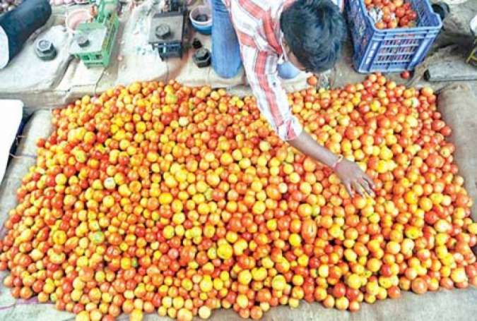 پابندی کے باوجود بھارتی ٹماٹر لاہور کی منڈیوں میں پہنچ گیا، دکانداروں کا اظہار تشویش