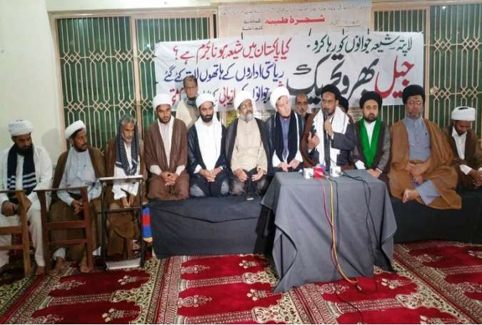ملتان، ملت جعفریہ کے جبری گمشدہ نوجواں کی بازیابی کے حوالے سے شیعہ علمائے کرام کی پریس کانفرنس