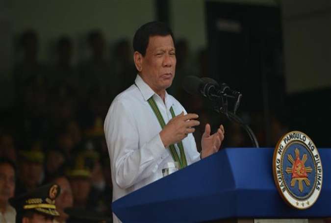 This photo taken on October 6, 2017, shows Philippine President Rodrigo Duterte. (AFP photo)