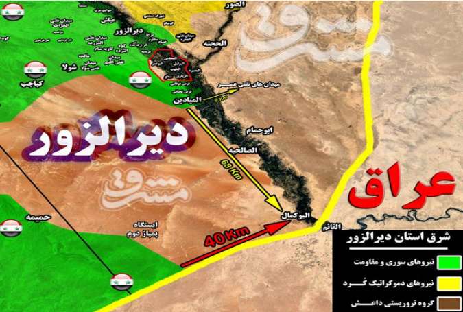 انهدام بزرگترین پایگاه داعش در مرکز استان دیرالزور