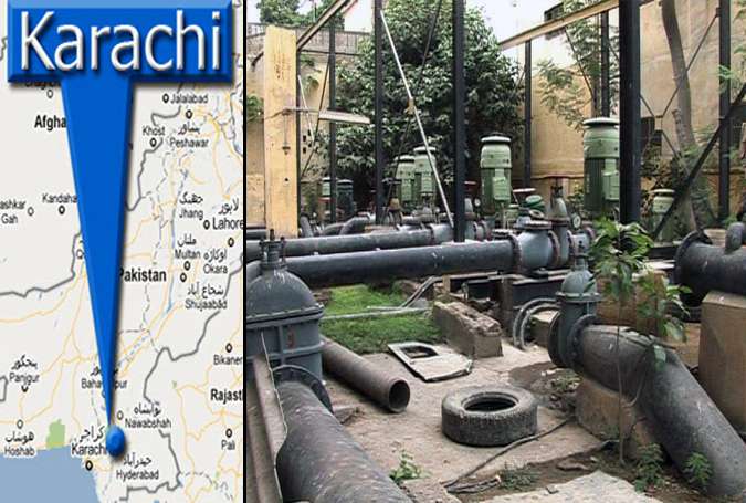 کراچی کو آج 40 کروڑ گیلن پانی فراہم نہیں کیا جا سکے گا