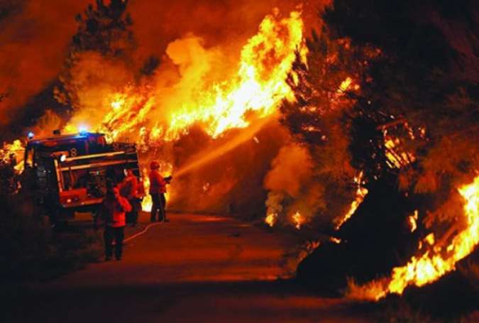 27 قتيلا نتيجة الحرائق في البرتغال