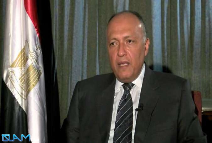 وزير الخارجية المصري يبحث التطورات بكركوك مع نظيره العراقي