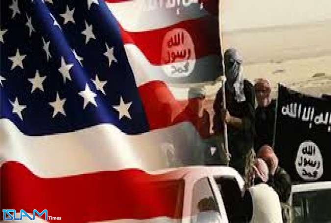 محاولة أمريكية للتعمية على تواطؤها مع ‘‘داعش‘‘ في الرقة