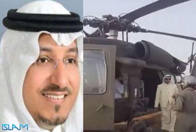 Saudi Prince, Govt. Officials Perish in Helicopter Crash near Yemen