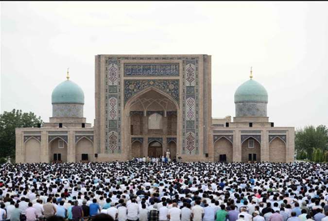 پخش اذان از بلندگوهای مساجد ازبکستان آزاد شد