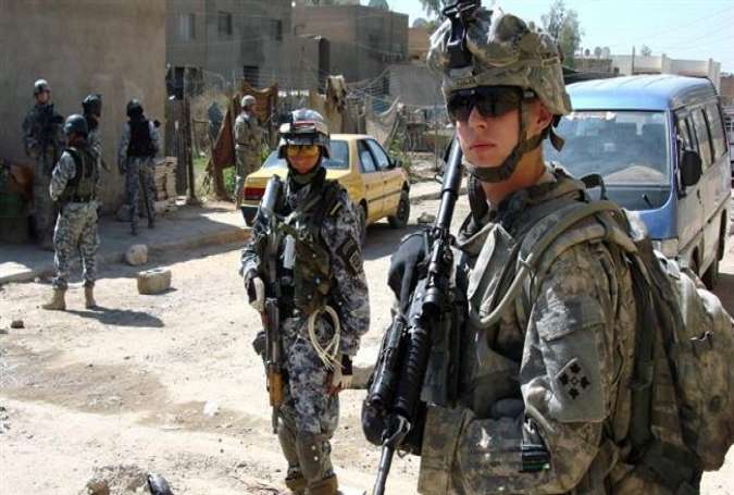 درگیری میان نظامیان آمریکایی با نیروهای مردمی عراق در غرب الانبار