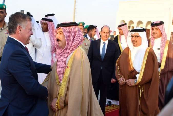 سفر شاه اردن به بحرین