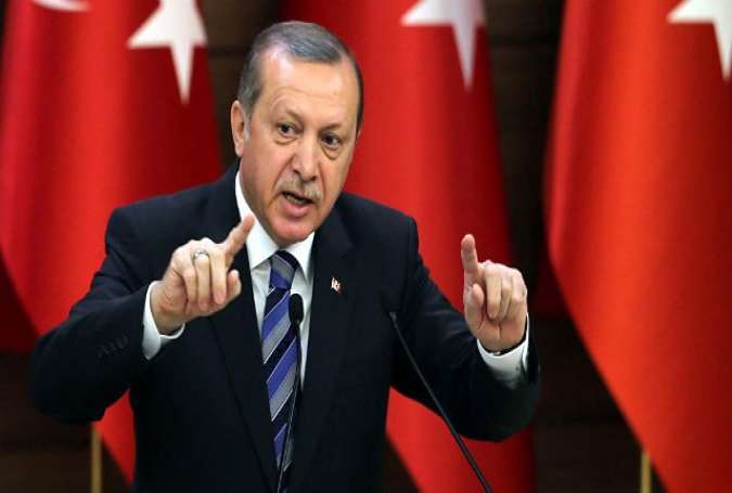 أردوغان : أمريكا تدعم تنظيم داعش الارهابي مالياً