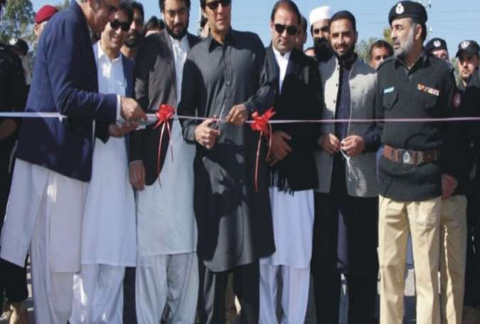 کوہاٹ میں صوبے کی سب سے بڑی پولیس لائن کا افتتاح
