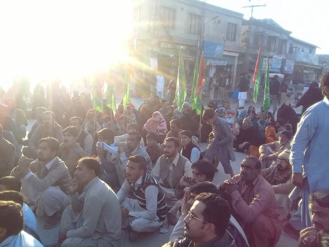 ڈی آئی خان، ٹارگٹ کلنگ کے حالیہ سانحات کیخلاف ایم ڈبلیو ایم کا احتجاج