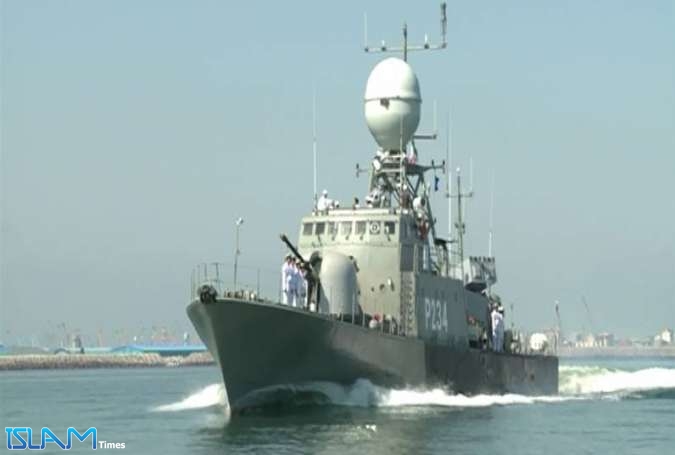 ‘‘سبر‘‘ أحدث فرقاطة صاروخية إيرانية ببحر قزوين