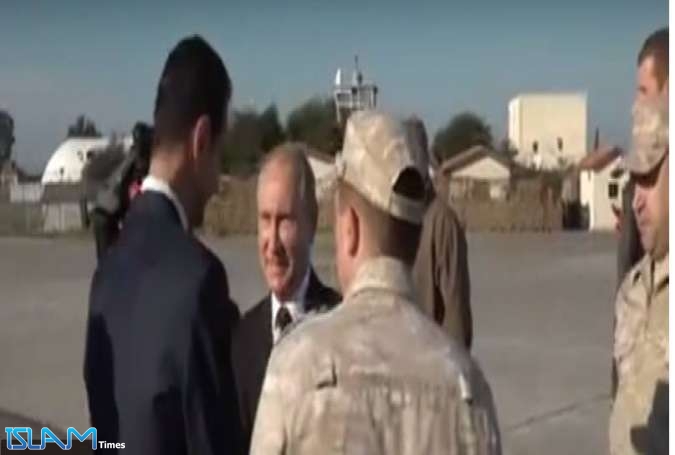 زيارة أولى وخاطفة.. بوتين يجتمع بالأسد في سوريا