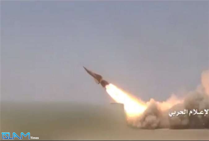 صاروخ "زلزال1" يدك ميليشيات العدوان السعودي في تعز