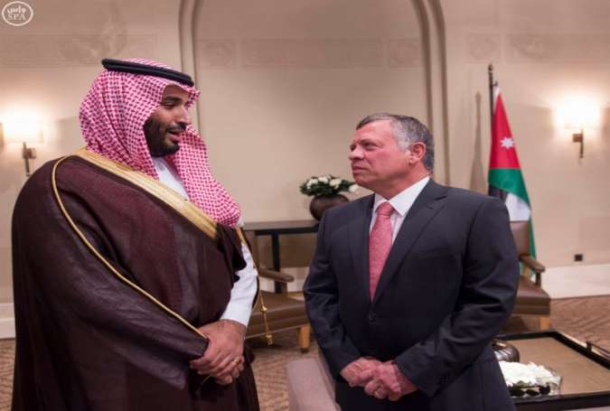Saudi Crown Prince Mohammed bin Salman and Jordanian King Abdullah II.jpg