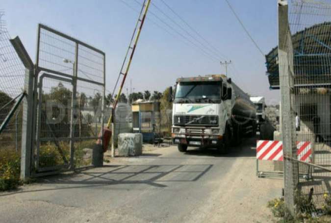 رژیم صهیونیستی گذرگاه های غزه را مسدود می کند