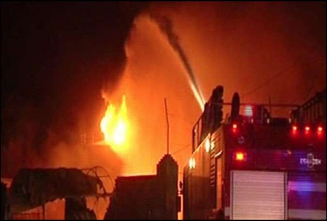 پی ٹی وی پشاور سنٹر میں آتشزدگی 2 ہال اور قیمتی آلات خاکستر