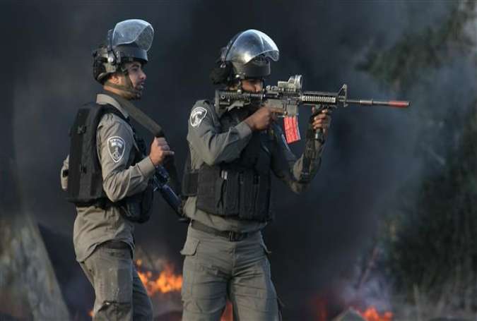 Zionist Israel forces, deploys to al Qods.jpg