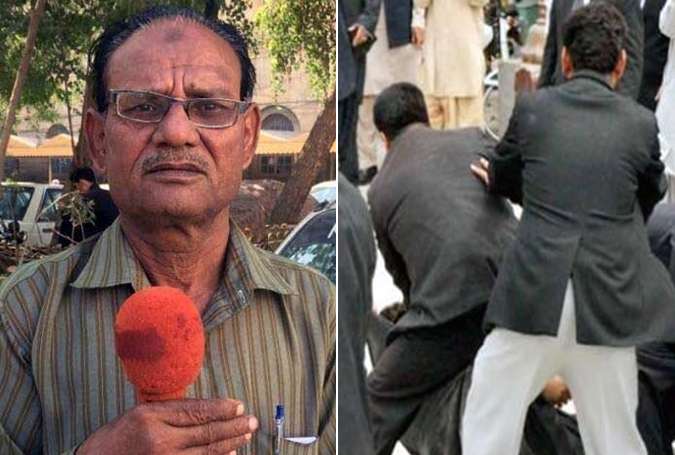 کراچی میں وکلاء گردی، پولیس افسر اور صحافی پر بہیمانہ تشدد، قتل کا ملزم بھی فرار کرا دیا