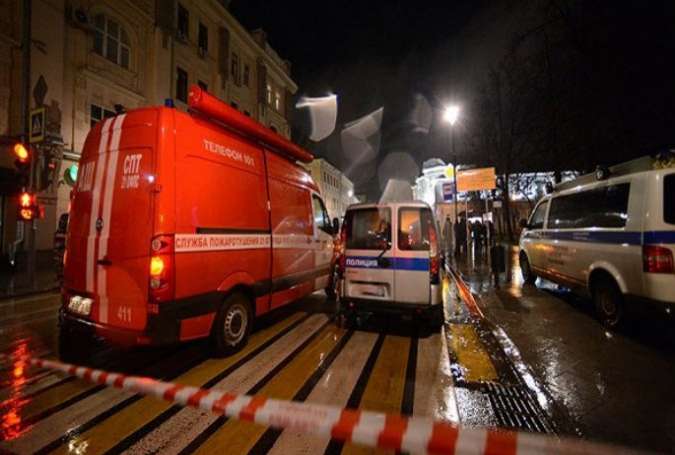 انفجار در فروشگاهی در «سن پترزبورگ» روسیه/۹ نفر زخمی شدند