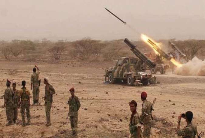شلیک موشک بالستیک ارتش یمن به مواضع مزدوران در استان «مارب»