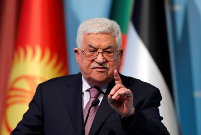 President of Palestinian Authority Mahmoud Abbas
