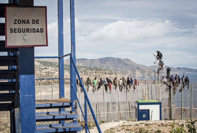 إحباط محاولة اقتحام مركز حدودي بين المغرب وإسبانيا