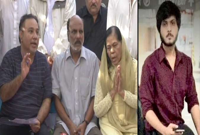 کراچی پولیس کی فائرنگ سے ہلاک نوجوان کے والدین کی چیف جسٹس اور آرمی چیف سے انصاف کی اپیل
