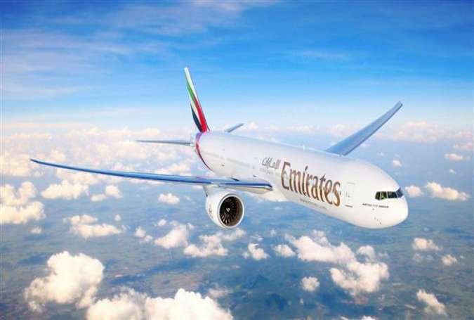 An Emirati passenger plane (File photo)