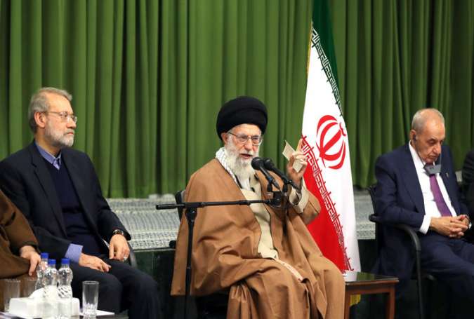 Leader of Islamic Republic of Iran Ayatollah Sayyed Ali Khamenei