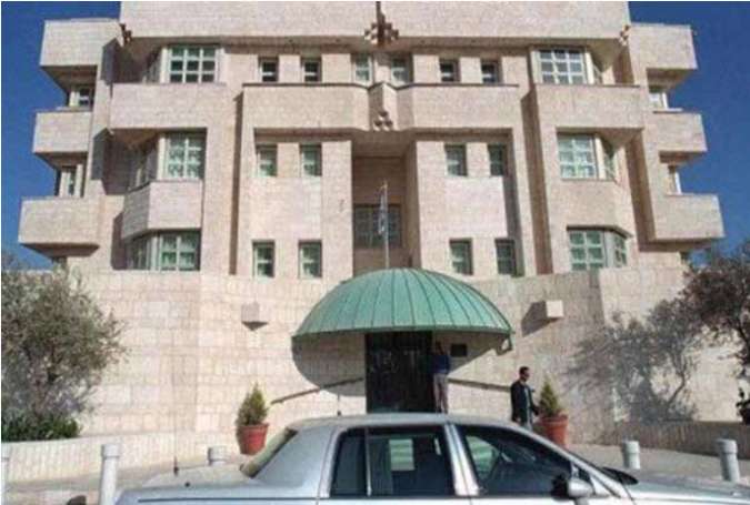 سفارت رژیم اشغالگر قدس در اردن به زودی فعالیت خود را از سر می گیرد