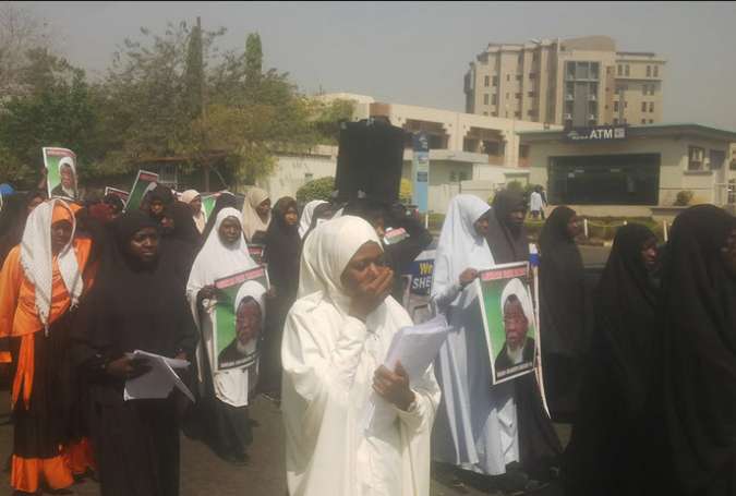 راهپیمایی گسترده در پایتخت نیجریه برای آزادی شیخ زکزاکی