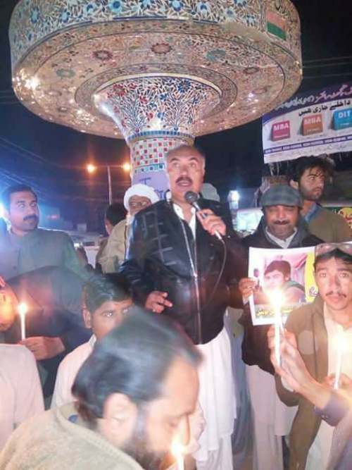 ڈی آئی خان میں حالیہ ٹارگٹ کلنگ اور بالخصوص شہید شید حسن علی کے قتل کیخلاف سیاسی و سماجی تنظیموں کا احتجاج
