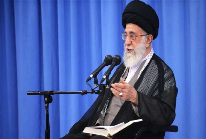 Leader of Islamic Republic of Iran Ayatollah Sayyed Ali Khamenei